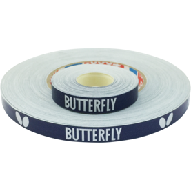 Butterfly New Logo blå/sølv 12 mm kant tape til bordtennisbat