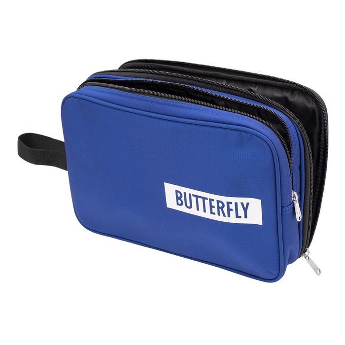 Butterfly LOGO 2019 dobule case - blue