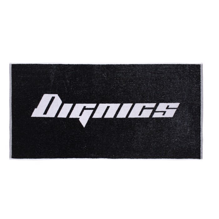 Håndklæde DIGNICS sort - 100 x 50 cm
